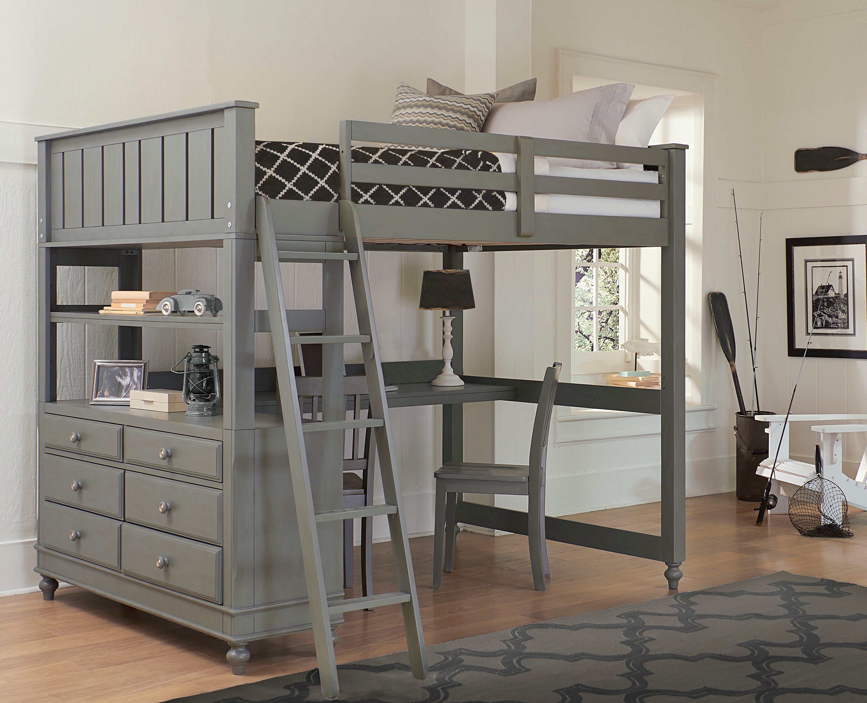 Lake house hot sale twin loft bed